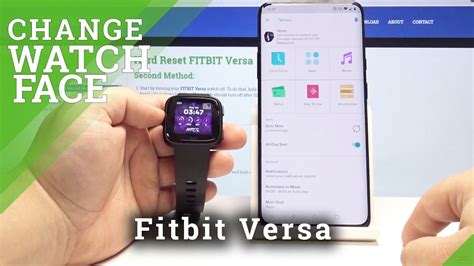 How To Change Watch Face In Fitbit Versa Personalize Watch Display