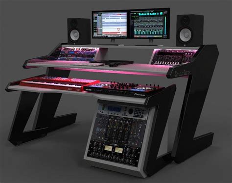 Quality music production workstations can range from $500 the beat series workstations by studio desk are one of the most stylish and functional desks on. Music Commander Full Set White - Studio Desk Workstation Furniture