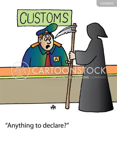 Customs Officers Cartoons And Comics Funny Pictures From Cartoonstock