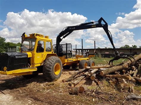 Forwarder Volvo 868 Forest Machinery Woodworking
