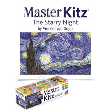 Master Kitz Starry Night經典繪畫組 梵谷星夜 Shark Tank Taiwan 歐美時尚生活網