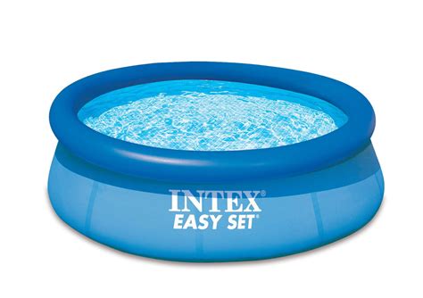 Intex 8′ X 30″ Easy Set Inflatable Above Ground Pool 28110e Open Box