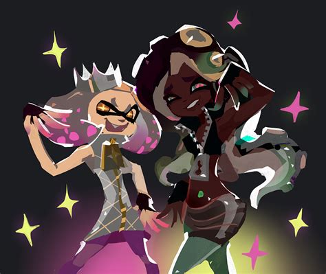 Splatoon 2 Pearl And Splatoon Pearl And Marina Game Pictures