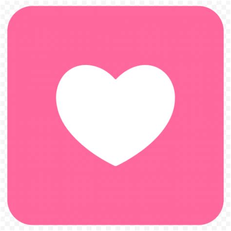 You have come to the right place! Pink Square Icon App Withe Heart Computer Icon | Citypng