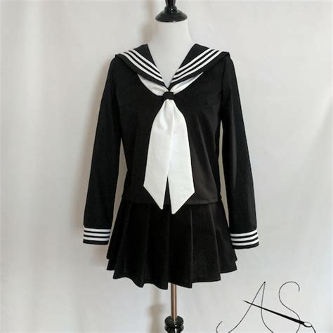 Japanese School Uniform Custom Seifuku Anime Cosplay Etsy