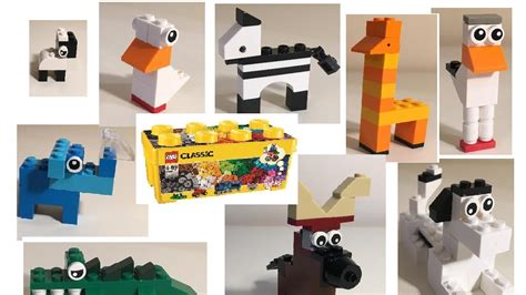 Lego Classic 10696 Animals лего классик животные Youtube