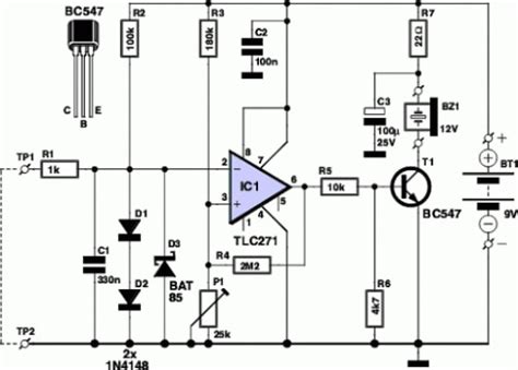 Continuity Tester Circuit Diagram Eeweb