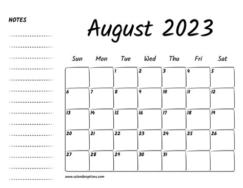 Printable Dated Calendars Sept 2022 August 2023 Ph