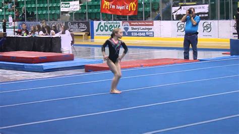Kylas Floor Routine Provincial 1 Gymnastics Youtube