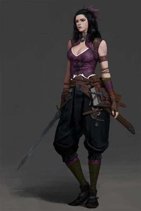 RPG Female Character Portraits Character Portraits Female Characters