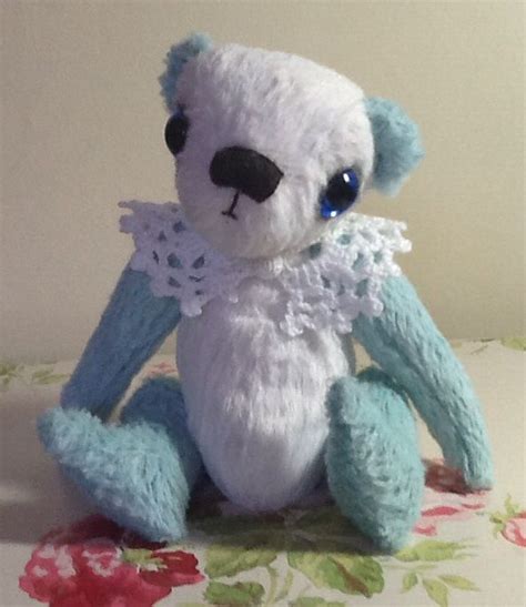 Blue Panda Cute Teddy Bears Teddy Bear Teddy
