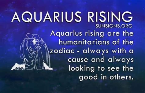 Aquarius Rising Sign Sun Signs
