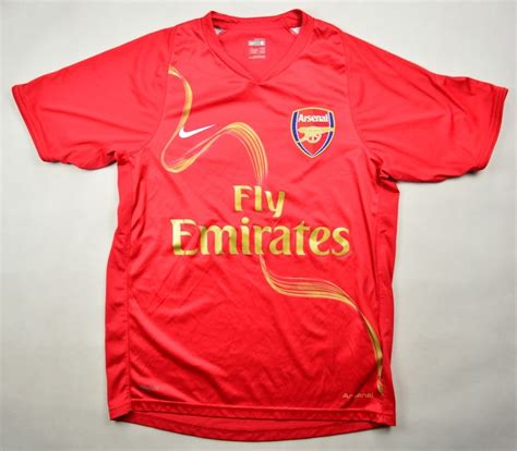 2007 08 Arsenal Shirt S Football Soccer Premier League Arsenal