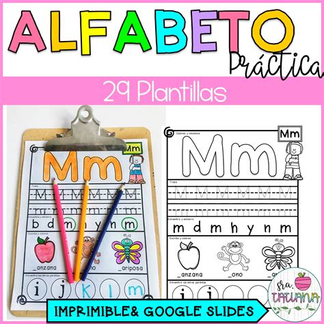 Spanish Alphabet Worksheets Actividades Para El Alfabeto El
