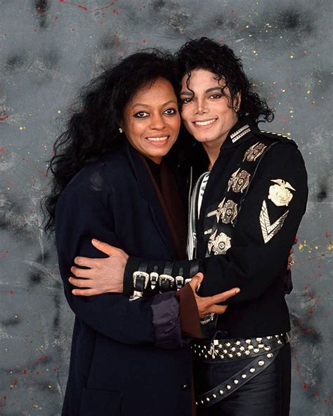 Michael And Longtime Friend Diana Ross Photographed Together