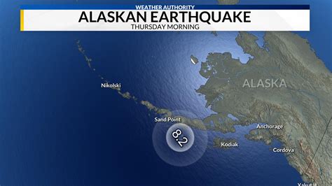 8.2 Magnitude Earthquake Off the Coast of Alaska Thursday Morning | WHNT.com
