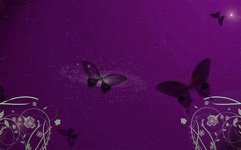73 Purple Butterfly Backgrounds On Wallpapersafari