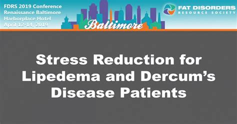 Stress Reduction For Lipedema And Dercums Disease Patients• Klose