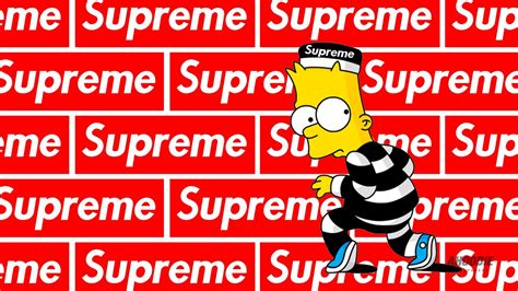 Supreme Bart Wallpapers Wallpaper Cave