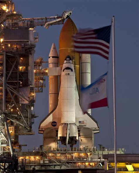 Space Shuttle Atlantis Returns To Space