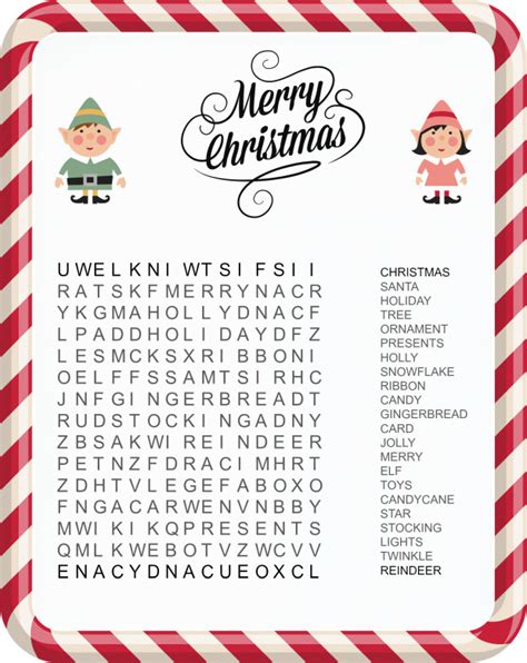 Fun And Festive Christmas Word Search Printables For Kids Merry About Town