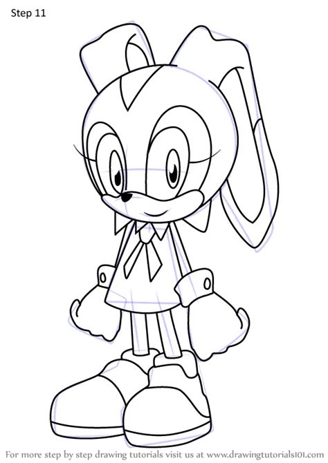 Cream From Sonic Coloring Pages Coloring Pages