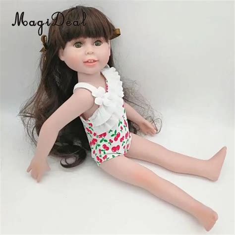 One Piece Pure Manual Made Doll Stretchy Fabric Bathing Suit Swimsuit