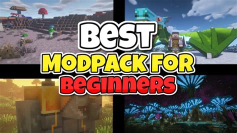 Best Minecraft Modpack For Beginners Youtube