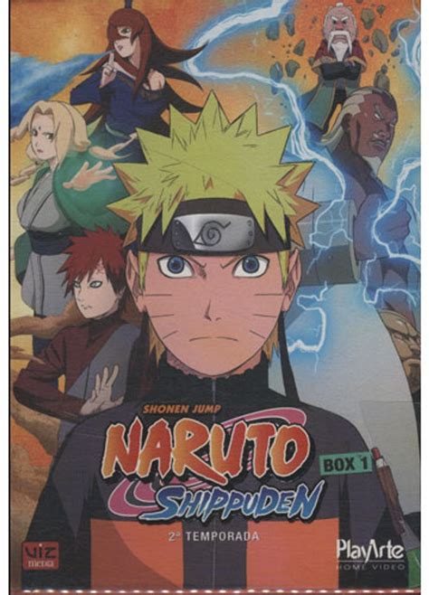 Naruto Shippuden 2 Temporada Box 1 5 Dvds Filme E Série Usado