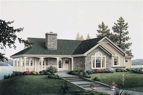 Great Country Cottage House Plan By The Lake House Plan 138 1003