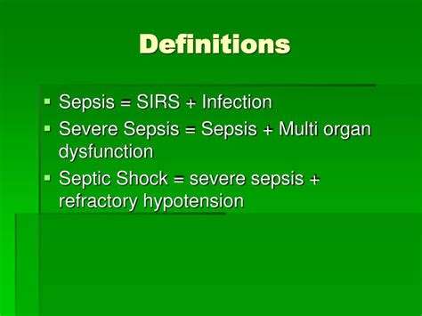 Ppt Shock Sepsis Powerpoint Presentation Free Download Id