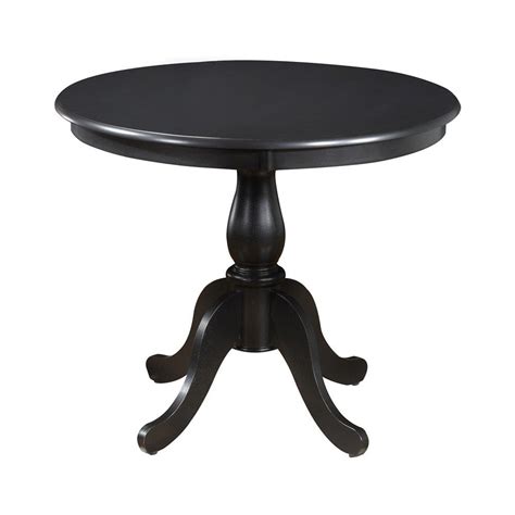 Black Round Dining Tables At