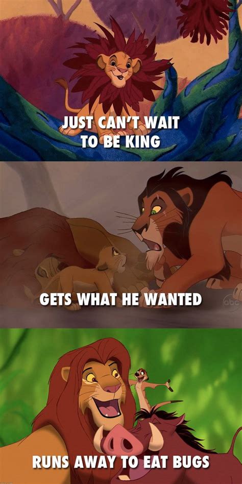 Simba Disney Funny Disney Quotes Funny Lion King