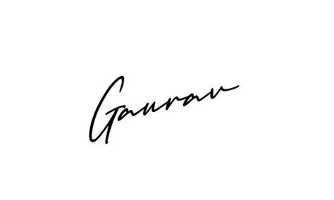 Gaurav In Cursive 97 Name Signature Ideas ⚡