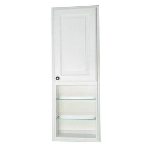 Check spelling or type a new query. 42-inch Recessed White Plantation Medicine Cabinet with 18 ...