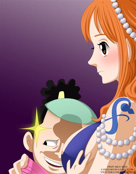 One Piece 817 Nami And Momonosuke By Mavishdz On Deviantart