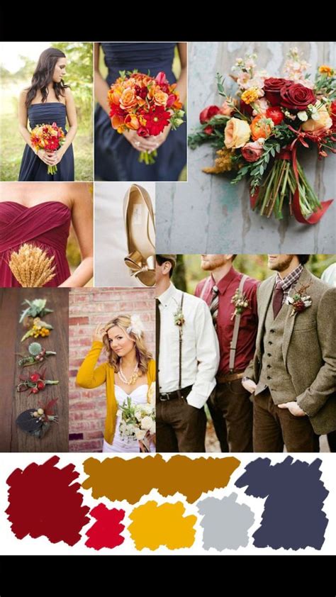 Late September Wedding Colors Warehouse Of Ideas