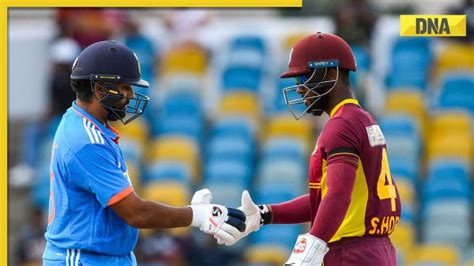 India Vs West Indies Live Score 2nd Odi India Bundle Out For 181