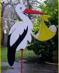 Willkommen auf der webseite vom klapperstorch! Storch aus Holz mit Baby (gelb) - 60cm hoch | geburt | Stork, DIY und Etsy