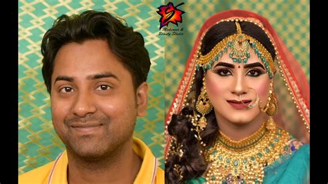 Lovely transformation male to female makeover by makeup artist fr their student frm madhyamgram kolkata india.contact no. Boy To Girl Makeup In Saree Story | Makeupview.co