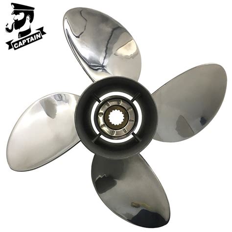 Captain Propeller 13 X19 Fit 4 Blade Mercury Outboard Engines 90hp