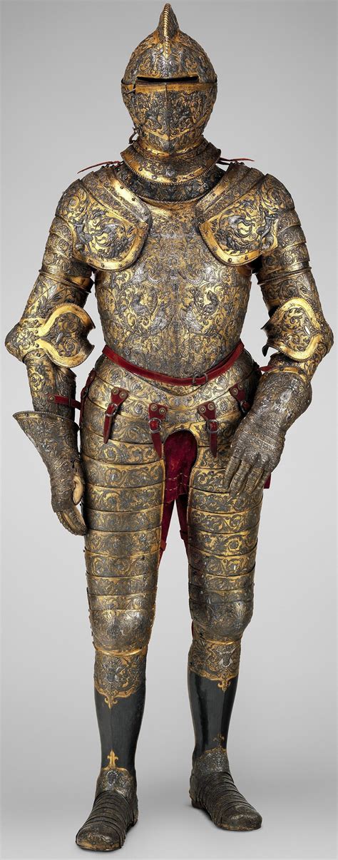 Armor Of Henry Ii King Of France Reigned 154759 Medieval Armor