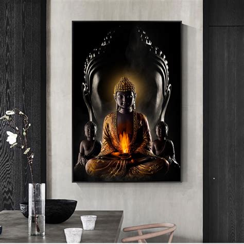 Find great deals on ebay for buddha canvas painting. God Buddha Wall Art Canvas Prints Modern Buddha Canvas Art ...
