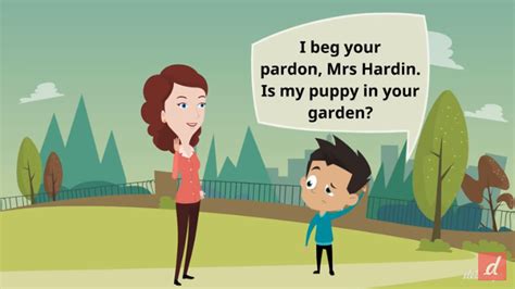 Beg Your Pardon Mrs Hardin Moral Stories For Kids Moral Stories For