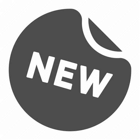New Sticker Label Icon Download On Iconfinder