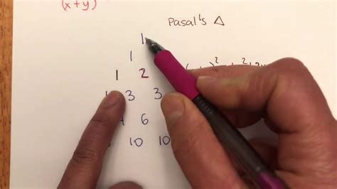 Pascal Triangle Pre Calculus Youtube