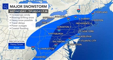 Nj Weather Winter Storm Warning Issued For 7 Counties As Snowfall