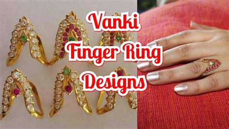 Vanki Finger Ring Designs South Indian Bridal Traditional Ring Youtube