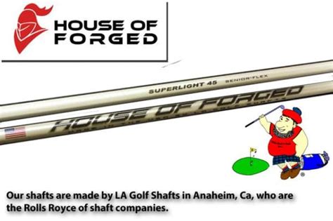 House Of Forged Superlight 45 Driver Shafts Free Grip And Tip