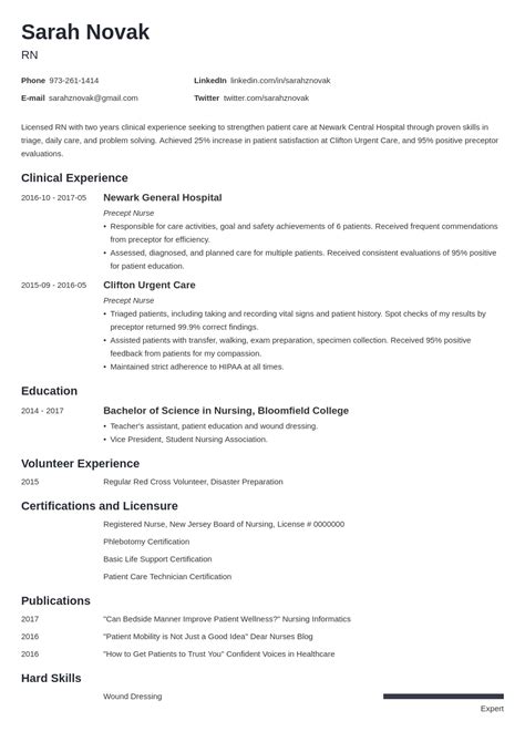 Professionally designed english teacher cv examples click on the images below to see the full pdf version. nursing student resume example template minimo in 2020 ...